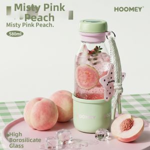 HOOMEY | Portable Glass Straw Cup