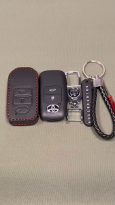 Toyota vios 2023 Keyless Remote Car Key leather Cover Case