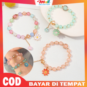 MALL Bracelet Manik-Manik Berwarna - Gaya Elegan untuk Setiap Hari GLG04