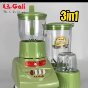 Máy Xay Sinh Tố Gali GL-1502 – 3 Cối Xay Đa Năng 400W Dung Tích 1L Bền Bỉ An Toàn  Bảo Hành Chính Hãng