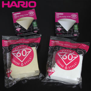 Hario from Japan Original Import Coffee Filter Paper V60 Pour-over Coffee Drip Type Filter Paper VCF Log Pulp