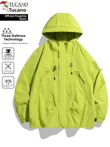 TUCANO | Outdoor Windproof Waterproof Fluorescent Green Jacket