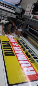 Cetak Spanduk Banner Jual Gas Elpiji Uk. 100 x 60 Cm Siap kirim