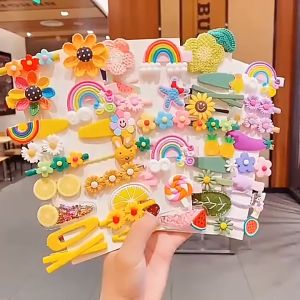 14PCS/SET JEPIT RAMBUT ANAK LUCU / HAIR CLIP KOREA PURPLE JEPITAN RAMBUT BAYI BALITA IMPORT AK21 ZIORRA