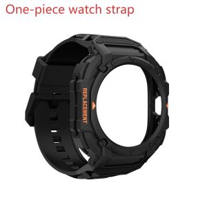 Case+Strap for Samsung Galaxy Watch Ultra 2025 47mm Silicone Sport Bracelet Correa for Galaxy Watch 7 Ultra 2 Strap Accessories
