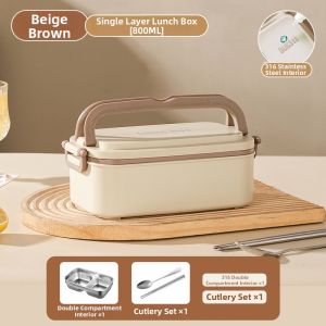 Double-sealed Portable Insulated Lunch Box