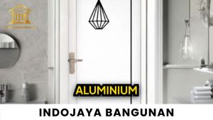 Pintu Alumunium Kamar Mandi ¼ ½ 3/4 Kaca Bukaan Kanan Kiri Jati Coklat Putih Material Alumunium Berkualitas Desain Pintu Kaca Elegan - Lazada