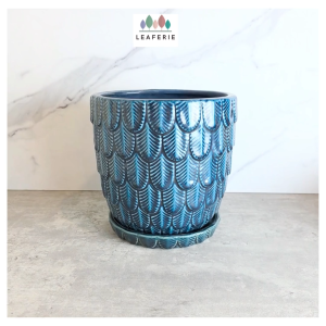 The Leaferie Quince plant pots Ceramic flowerpot flowerpots flower pot planter planters