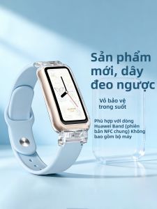 Uhada | Smart Band Replacement Strap Transparent Protection Case