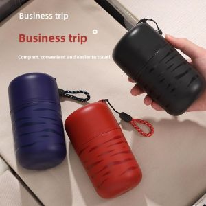 MONLEYTA | Portable Travel Three-Piece Set Antibacterial Fog-Resistant Mouthwash Cup Simple High-Aesthetic Value New Model Tourism Supplies