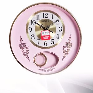 Jam Dinding Edison Sweep ES 320 AL81 Bandul Diameter 320mm 32cm