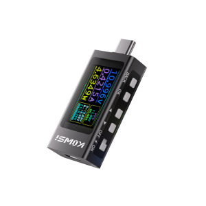 Máy Đo Điện Năng Màn Hình LCD KWS-X1 4-30V 0-12A Đồng Hồ Đo Điện Áp Và Dòng Điện Hỗ Trợ Sạc Nhanh PD3.1 Đồng Hồ Vạn Năng Điện Tử Kỹ Thuật Số