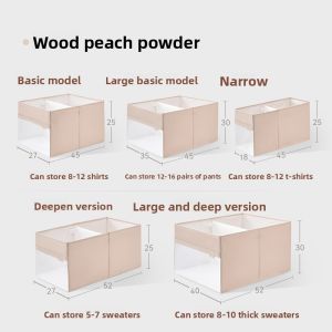 EACHY | Home Drawer Type Fabric Foldable Clothes Storage Box