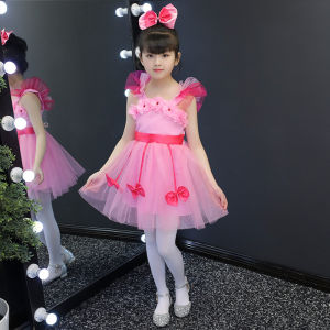 Christmas Halloween Kids Girls Dance Puff Dress (Video)