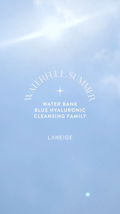 【SG Spot 】【Buy 2 free 1】LANEIGE Water Bank Blue Hyaluronic Cleansing Foam 150ML