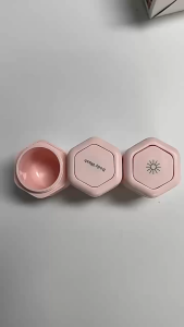 3Pcs Travel Container Magnetic Storage With Lids Cosmetic Dispenser Stacking Design Bottle For Face Cream Sunscreen Organizer
