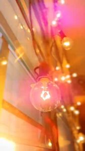 【Garansi 30 tahun】lampu led filamen G40 Bulb edison cafe Fitting Lampu Gantung Outdoor E27 Lampu Hias Cafe lampu cafe wedding