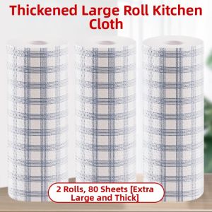 Disposable Reusable Thickened Cleaning Cloth For Grease