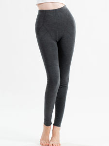 Thickened Warm Pants High Waist Lengthened Fleece Womens Inner Wear Double Layered Knee Protector Slim Fit Autumn Pants