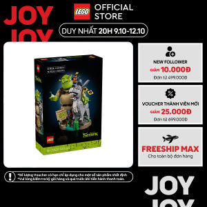 LEGO B 2026 72423 Đồ Chơi Lắp Ráp Chằn Tinh Shrek Lừa Và Mèo Đi Hia (1403 chi tiết)