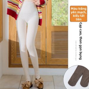 Baisina | Leggings Đen Dạng Cao Ôm Sóc Kích Cỡ Lớn