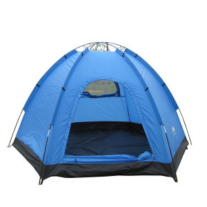 Mountaintop view | Outdoor Automatic Hexagonal Family Camping Tent Waterproof Reinforced