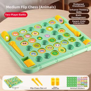 YIXIN | Children Battle Flip Chess Educational Interactive Observation Focus Memory Desktop Toy