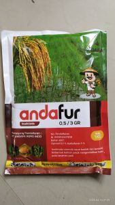 insektisida ANDAFUR 1kg pengendali hama mbuk dan pengerek batang