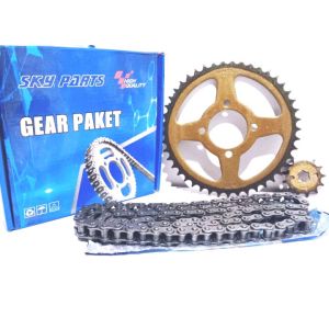 gearset gear paket kumplit depan belakang rantai RX King rxs rxk rx-king new 13T 45T 428H 120L