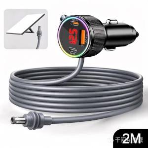 kebidumei | Dây Nguồn Ô Tô 3 Trong 1 Starlink Mini Bộ Chuyển Đổi Tẩu Thuốc 12V-48V Cắm Là Chạy Cáp 3M Cho Ô Tô Xe RV Thuyền - Phụ Kiện Ô Tô