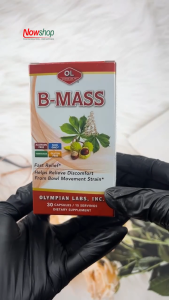 B-Mass Olympian Labs hộp 30 viên giúp giảm các triệu chứng bệnh trĩ và ngăn ngừa suy giản tĩnh mạch