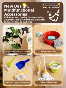 TEMiTANGMI | Children Simulation Vacuum Cleaner Toy