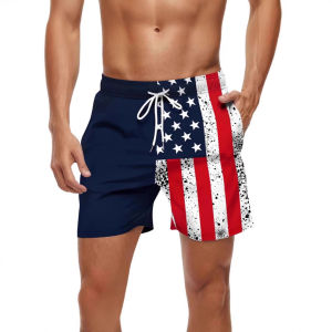 Quần Short Nam Thường Ngày in Hoa Bãi Biển Dáng Rộng Cạp Cao Mùa Hè Quần Áo Nam Quần Short Nam Mùa Hè Quần Short in Hoa