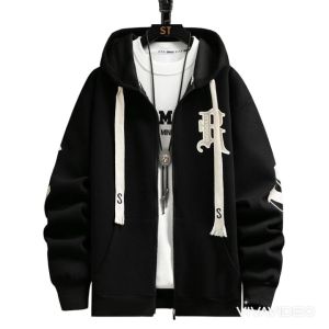 Áo khoác nam in hoạ tiết phối nón trẻ trung SGG1073