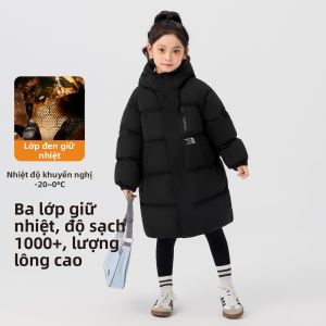 zosee | Áo Khoác Lông Dài Cách Nhiệt Ba Tầng Phòng Ngự