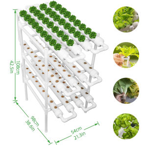 Balcony Pipeline Hydroponic Vegetable Planting Machine Household Soilless Vegetable Cultivation Equipment Automatic Circulation Multi-Layer Planting Rack