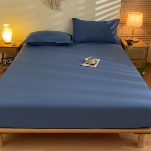 3in1 Bedsheet Korean Plain Fully Garterized Bedsheet Set King/Queen/Double/Single With 2 Pillowcases