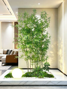 LIANYOU | Indoor Outdoor Bamboo Simulation Plant New Chinese Zen Decor