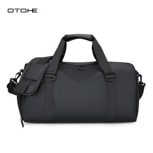 OTOHE Mens Travel Bag Sports Bag Fashion Luggage Bag Waterproof Fitness Bag Handbag Outdoor Sling Bag Gym Fashion Men Women Dry Wet Separation Portable Travel Yoga Swimming Bag