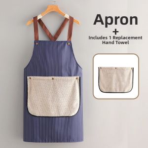 Attractive Removable Oil-Resistant Water-Resistant Thick Kitchen Apron