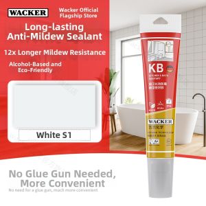 WACKER | Waterproof Mold-Resistant Caulk Transparent Sealant Small Tube