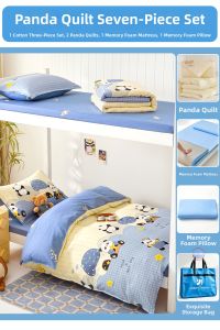 HEYUE | Student Dormitory 100% Cotton Bedding Set