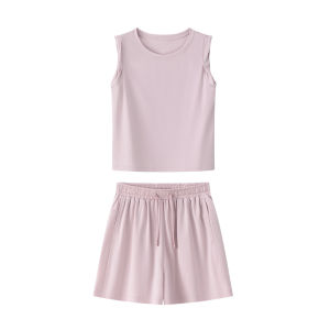 JOLLY BEAN | Lightweight Quick-drying Twist Design Girls Sleeveless Set