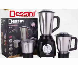 Original DESSINI ITALY 1.5L Stainless Steel Blender Grinder Mixer Juicer Extractor Food Processor Ice 450W [24hours Shipout]