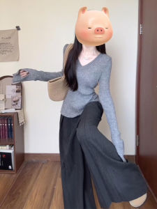 SENWA | Quần Áo Knitwear Thời Trang Đa Dụng Cổ V