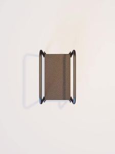 Mobile Multi-level Computer Case Rack with Brake Heat Dissipation