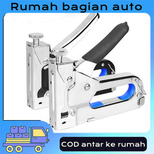 Staples gun tembak cekrekan powerful, 3 ini 1, staples tacker + isi/refil 13/8