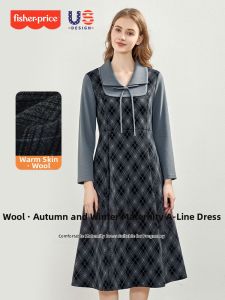 fisherprice | Elegant Maternity Dress for Fall/Winter Season