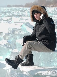 Outdoor Waterproof Snow Boots Mens Climbing Skiing Shoes Harbin Snow Country Anti-slip Warm High Help Booties Neutral