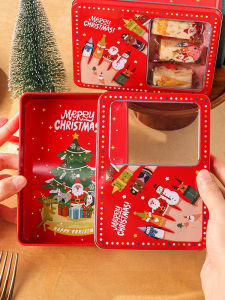 MEIDI | Christmas Gift Open Window Baking Tin Box